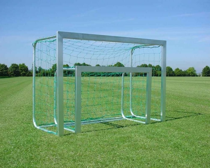 Mini Fußballtor 120 x 80 cm (75 x 40 mm Alu-Profil)
